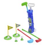 Chariot de golf enfant plastique avec accessoires &Oslash;13xH58cm