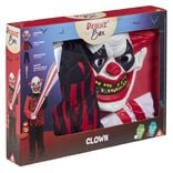 Deguiz'box enfant Halloween clown d&eacute;moniaque 7/10 ans