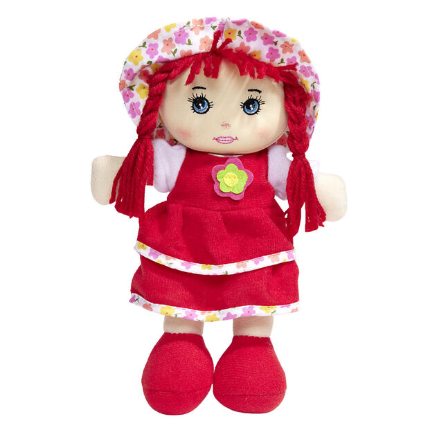 Poup&eacute;e de chiffon H25cm (2 mod&egrave;les)