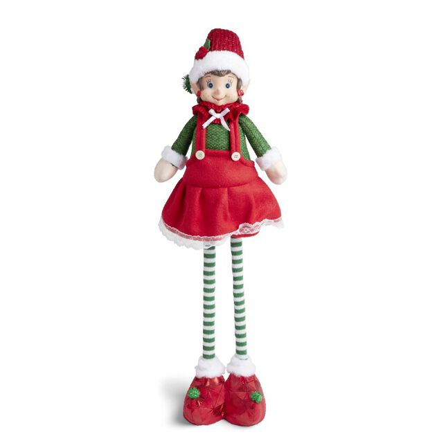 D&eacute;coration lutin farceur jambes extensibles H80cm