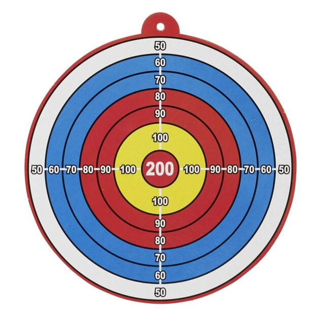Jeu de cible pour toilettes avec pistolet fléchettes et cible