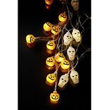 Guirlande lumineuse 12 led Halloween L165 cm (2 mod&egrave;les)