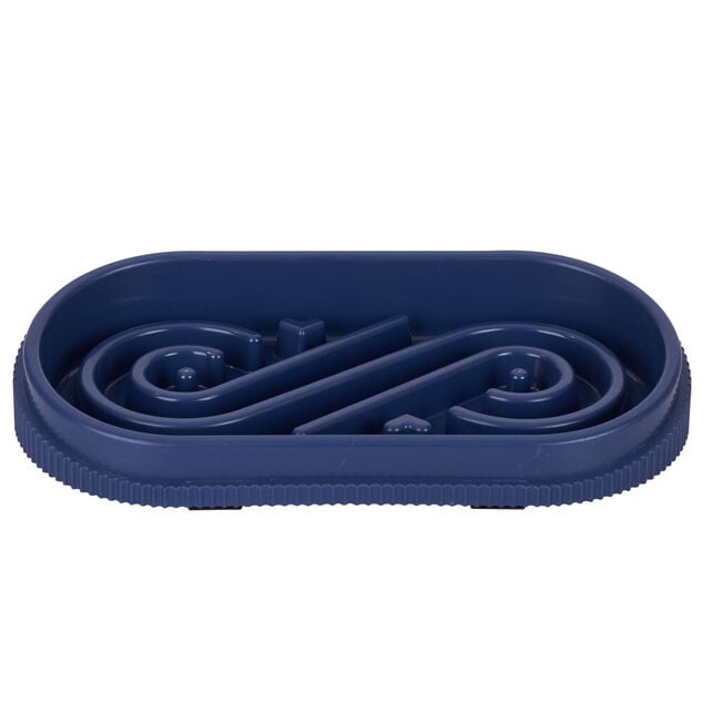 Gamelle double chien 2-en-1 anti glouton