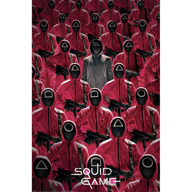 Poster Squid Game - Crowd