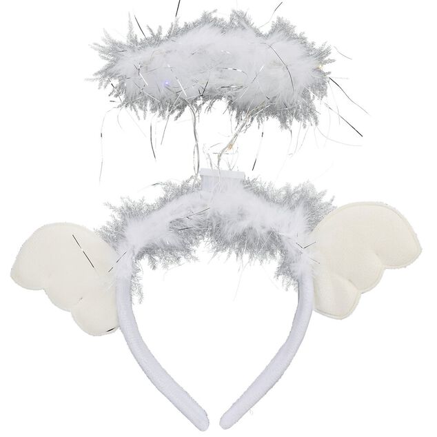 Serre-tête ange à LED multicolore