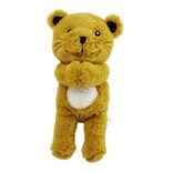 Peluche lion polyester H.22.5 cm