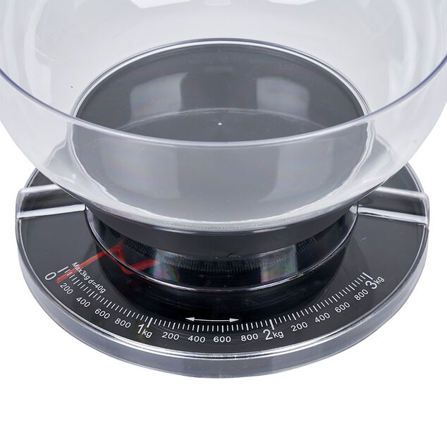 Balance de cuisine manuelle avec bol amovible