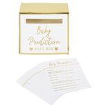 Bo&icirc;te pr&eacute;diction b&eacute;b&eacute; carte de pronostic