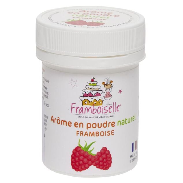Ar&ocirc;me naturel framboise en poudre 15g
