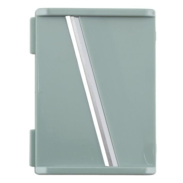 Essoreuse &agrave; salade et mandoline 2en1 plastique bleu 7 pi&egrave;ces &Oslash;22,5xH13cm