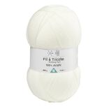 Fil &agrave; tricoter acrylique pelote 400gr - 4 mod&egrave;les