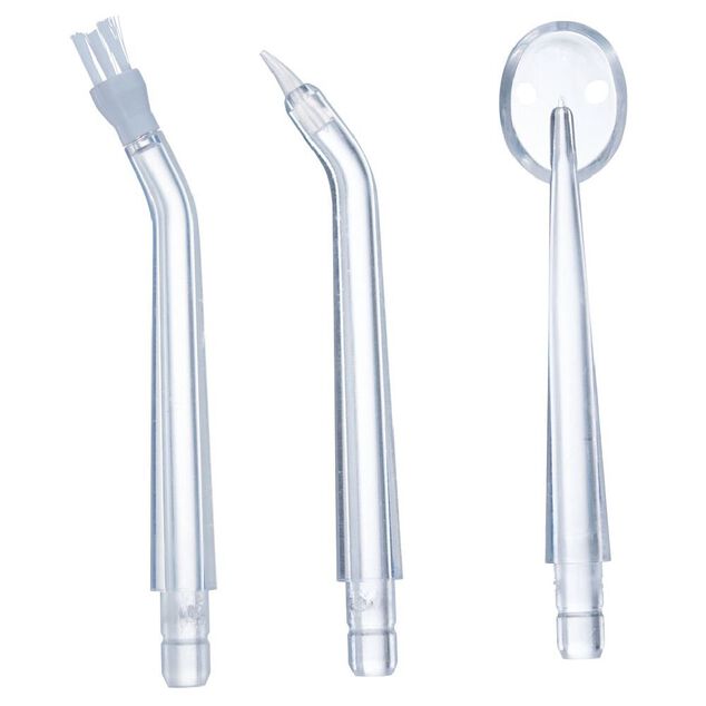 Jet dentaire Homday rechargeable &agrave; 3 t&ecirc;tes