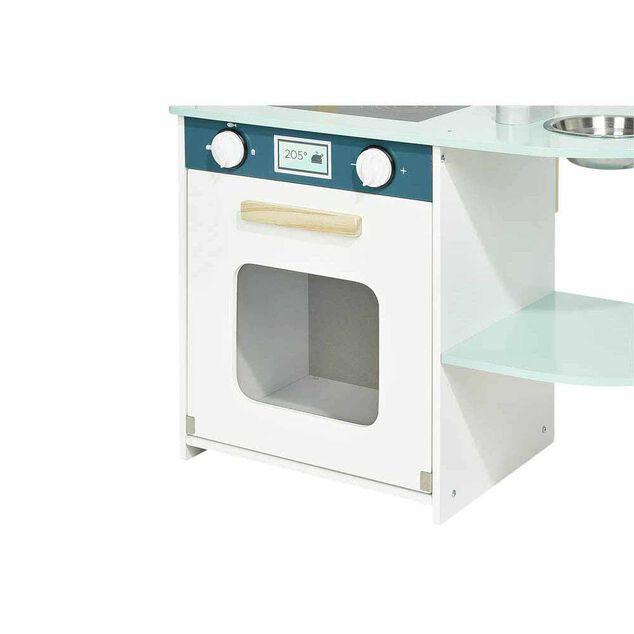 Cuisine en bois Storiz avec &eacute;vier et four pour enfant