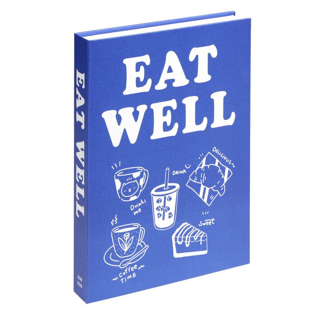 Bo&icirc;te livre en carton motif cuisine 22x16x&Eacute;p3cm (2 mod&egrave;les)