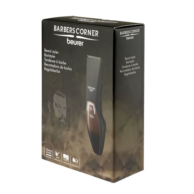 Tondeuse &agrave; cheveux et barbe rechargeable Beurer HR4000 4 sabots