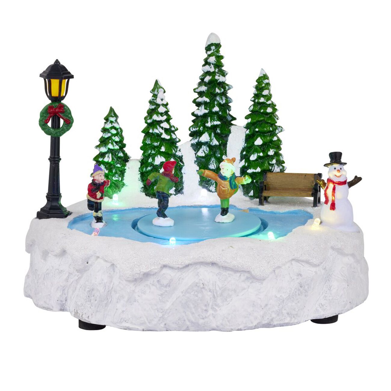 Lumineo Village De Noel Patinoire Village De Noel Patinoire AnimÃ