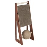 Griffoir pour chat en bois et jute 19x15xH50cm