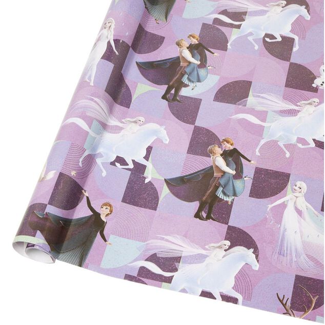 Papier cadeau La Reine des Neiges