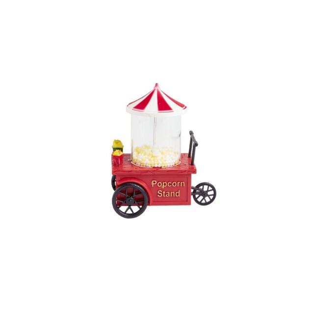 Chariot pop-corn animé et lumineux