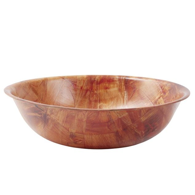 Saladier rond en bois couscoussier &Oslash;25xH5cm