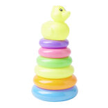 Jouet pour le bain canard et anneaux à empiler