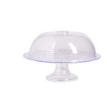 Cloche pour g&acirc;teau avec support sur pied &Oslash;30xH18cm