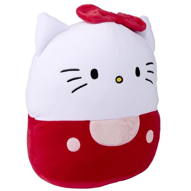 Coussin peluche squishy Hello Kitty H32cm (2 mod&egrave;les)