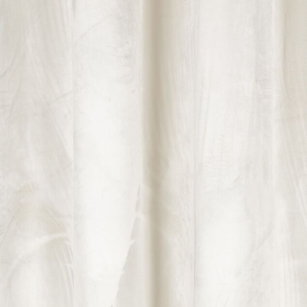 Rideau polyester 140x240cm effet velours gris