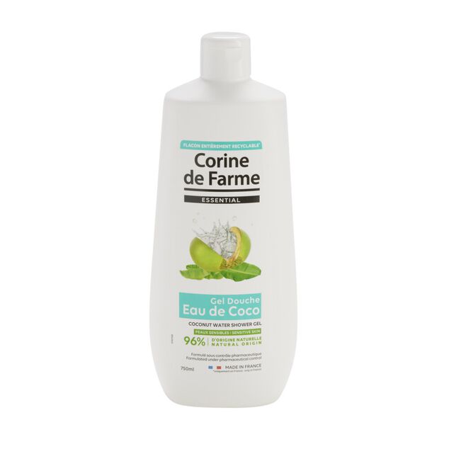 Gel douche coco Corine de Farme peaux sensibles 750ml