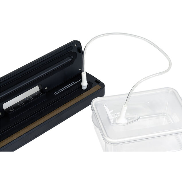 Bo&icirc;te de conservation sous vide 1,3L - 21,5x13,8xH7,7cm