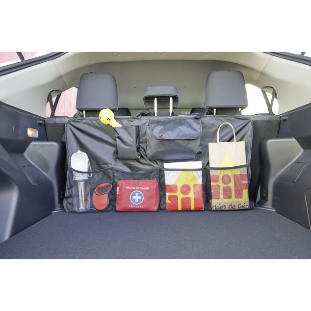 Organisateur coffre de voiture avec pochettes 44x89cm