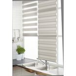 Store enrouleur avec ou sans perçage jour nuit gris 60x160cm