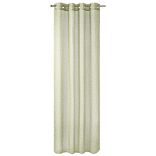 Voilage imprimé motif feuillage avec anneaux 140x240cm (2 modèles)