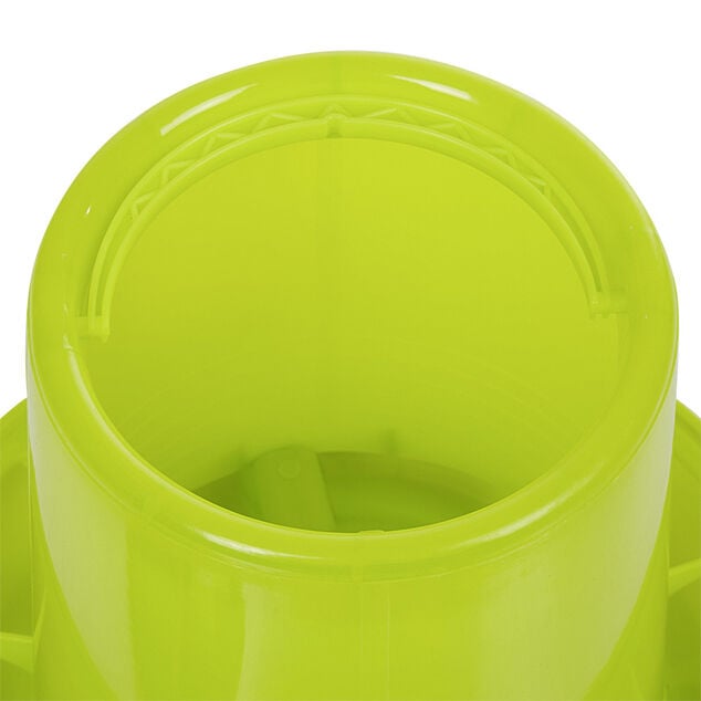 Mangeoire verte pour poules et volailles 3 Kg