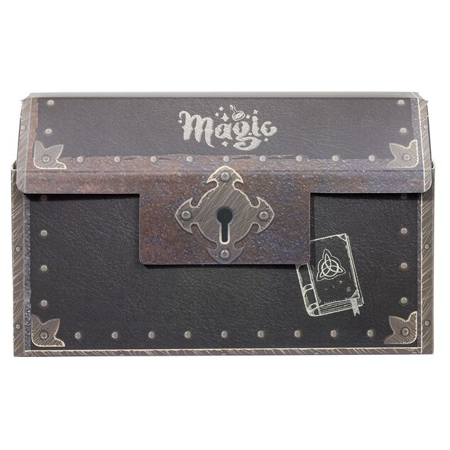 Box coffre d&eacute;coration Sorcier party box 39 pi&egrave;ces