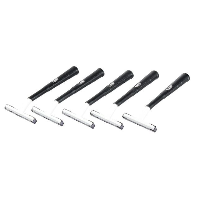 Rasoir Bic m&eacute;tal noir x5