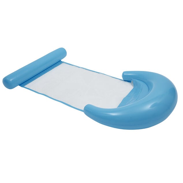 Hamac gonflable avec oreiller int&eacute;gr&eacute;