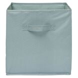 Panière Box Cube 31x29x31cm vert d'eau