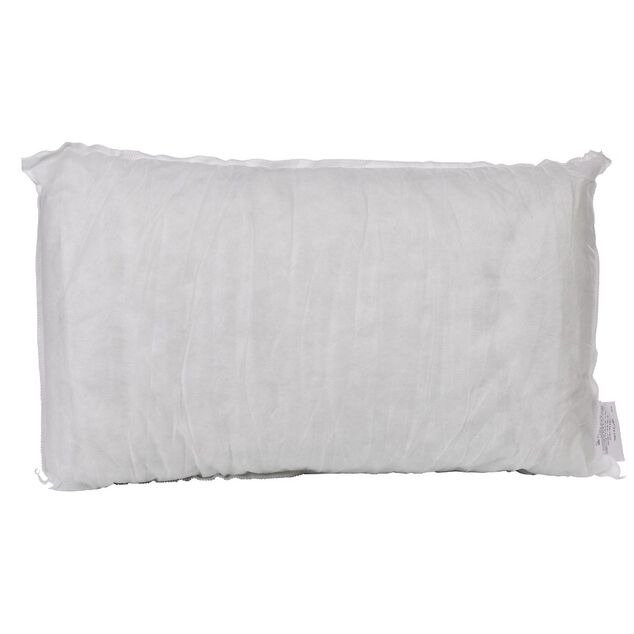 Coussin de rembourrage rectangulaire polyester blanc 50x30 cm