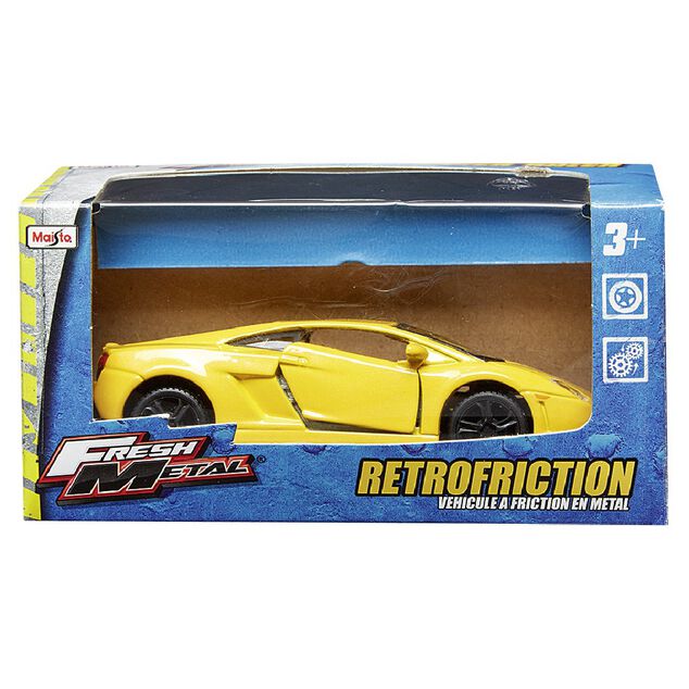 Voiture &agrave; friction licence 1/40e m&eacute;tal