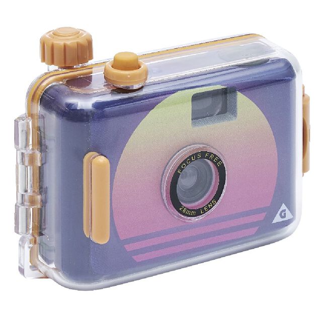 Appareil photo waterproof avec pellicule 12 photos couleur