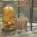 Jarre en verre ambre 5L