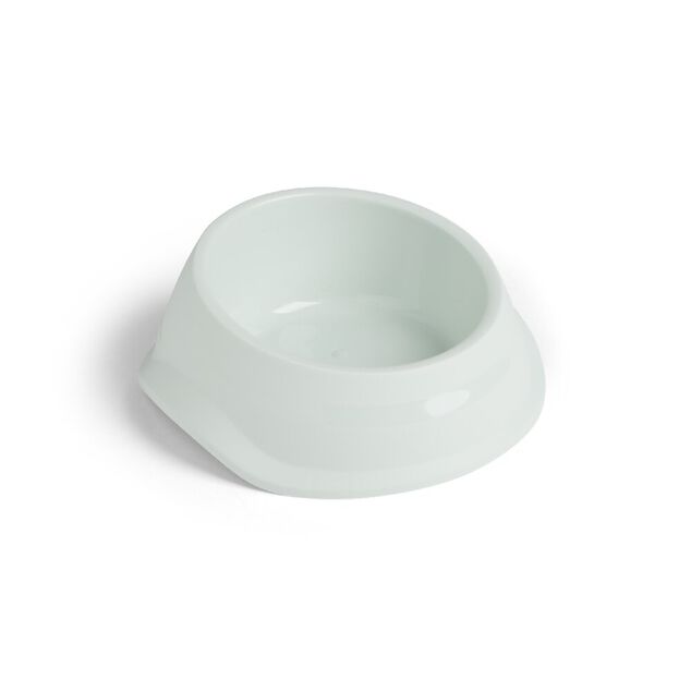 Gamelle antid&eacute;rapante pour chien plastique gris &Oslash;16xH.6,5cm