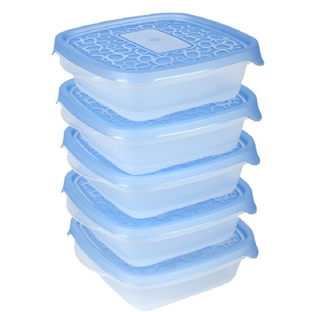 Bo&icirc;te de conservation alimentaire Curver Take away 0,6 L x5