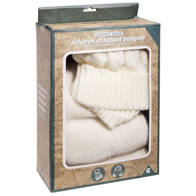 Coffret bonnet &eacute;charpe