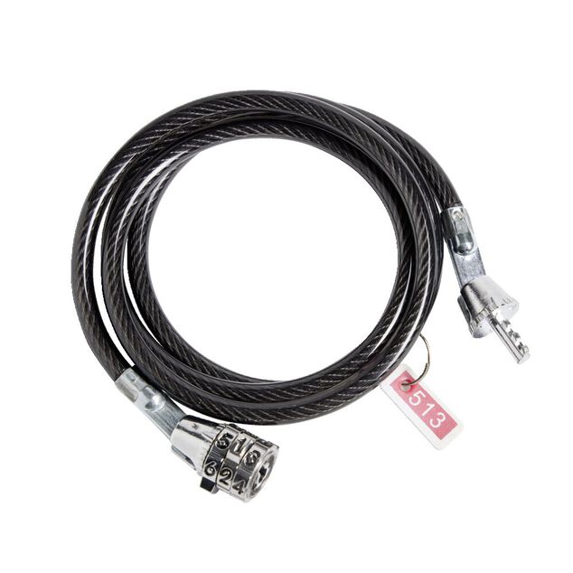 Antivol c&acirc;ble 100cm code &agrave; 3 chiffres