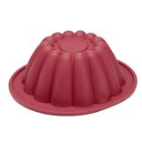 Moule à charlotte en silicone et armature acier 27x24,1xH9,8cm