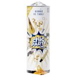 Bombe de table 4 personnes argent&eacute; ou dor&eacute;