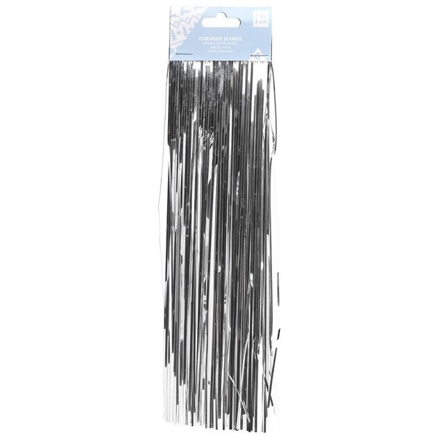 Cheveux d'ange L30cm argent&eacute;