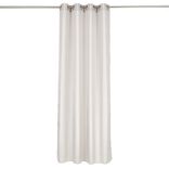 Rideau polyester 140x240cm Oxford taupe